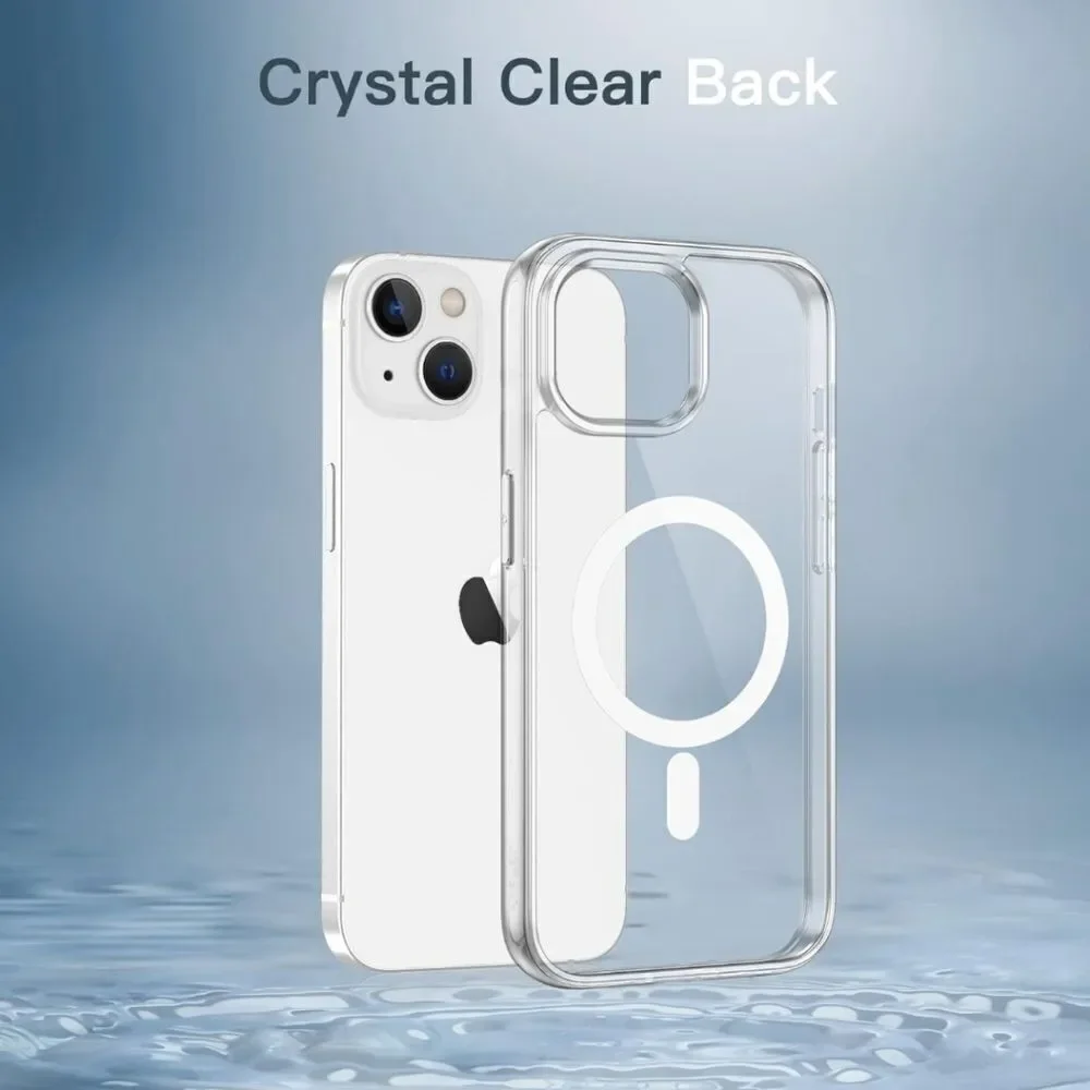 Iphone 14 6.1-inch Clear Case Compatible With Magsafe Wireless Charging